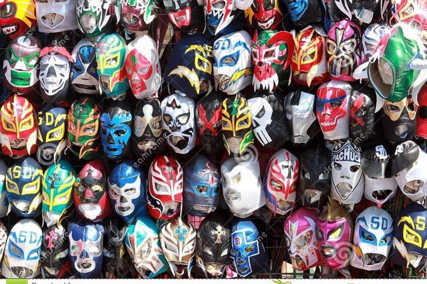 Lucha Libre-Wrestling FiestaExper Taco Dinner Beer ONLY SUNDAYS 3