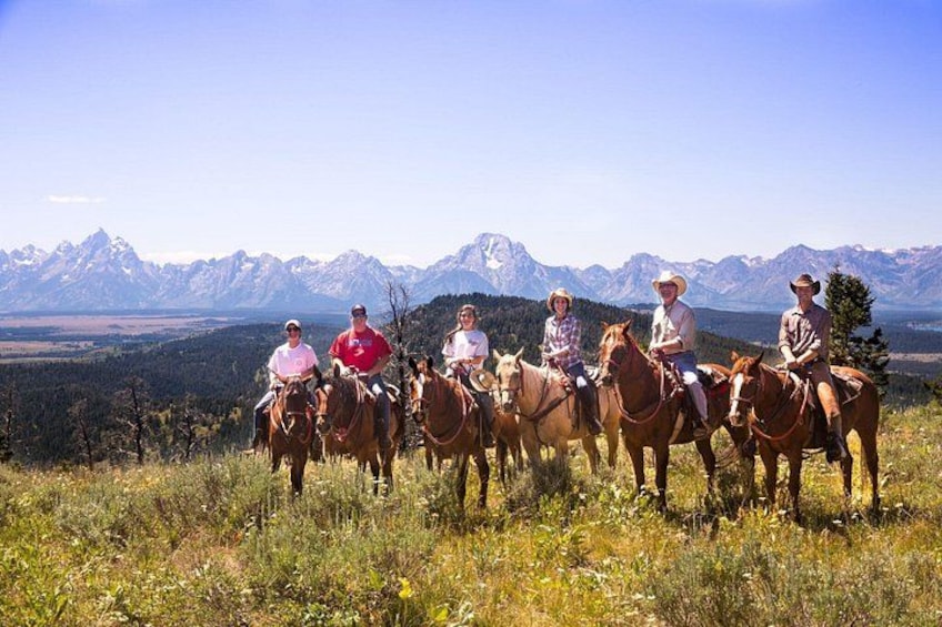 Horseback Riding Heart 6 Ranch with Teton Views 2