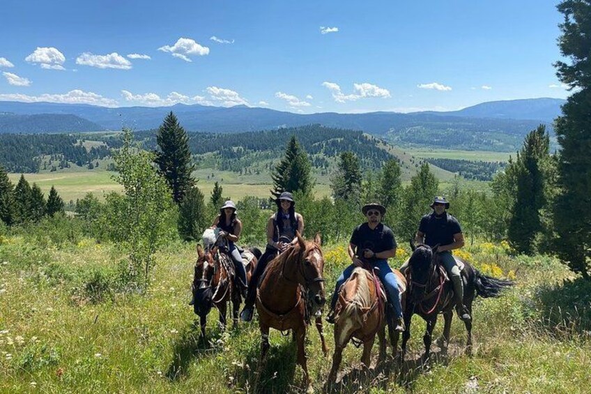 Horseback Riding with Grand Teton Views in Jackson Hole 4