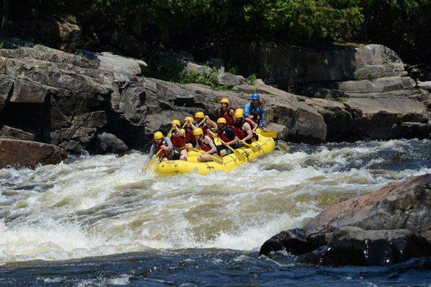 Rafting (Half day) WITH Transport From Tremblant Resort 2