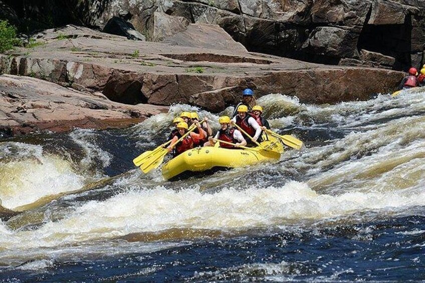 Half-Day White Water Rafting on the Rouge River 3
