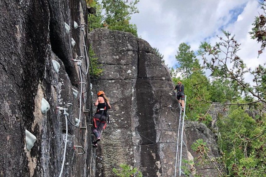 Mont-Catherine Ziplines and Via Ferrata 2