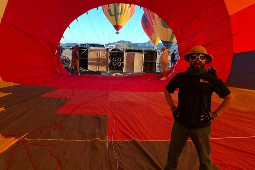 Phoenix area Hot Air Balloon Ride on the Largest Balloon in USA 5