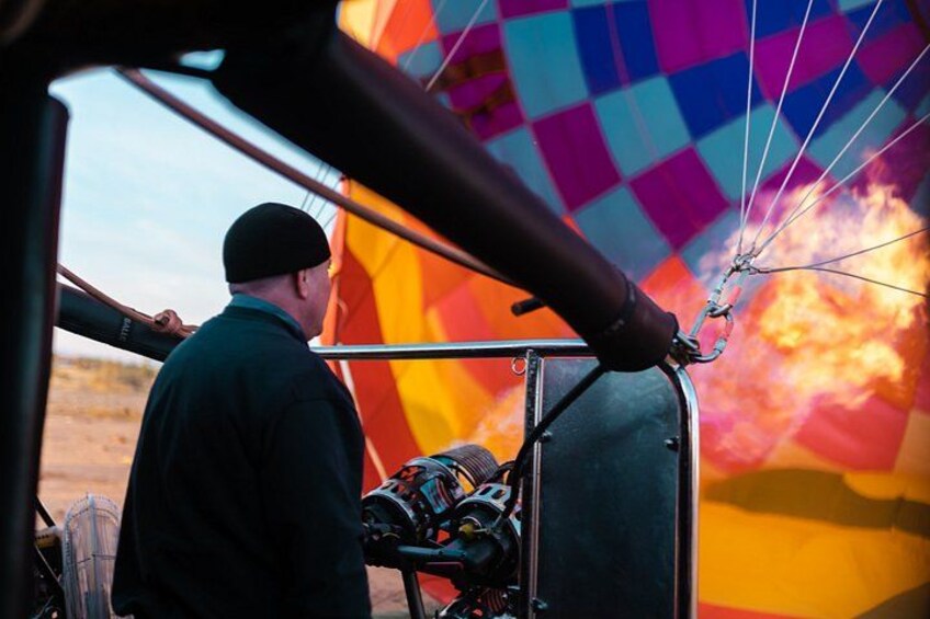Phoenix Morning Hot Air Balloon Ride with Bubbly + Breakfast 2