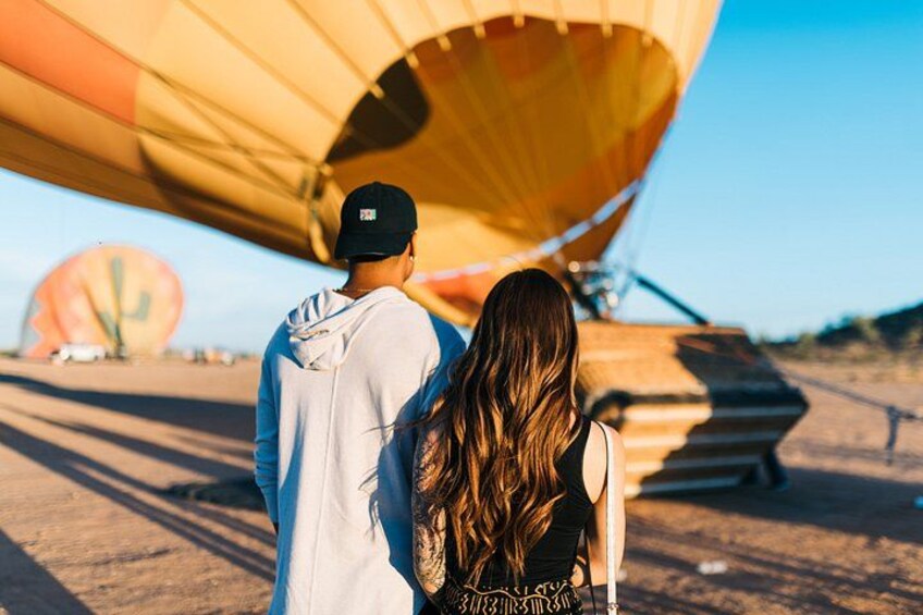 Phoenix Morning Hot Air Balloon Ride with Bubbly + Breakfast 2