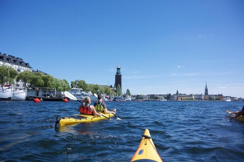 It's so beautiful seeing the City Hall from the water 2