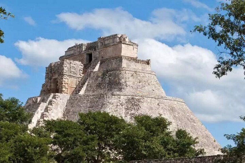 Uxmal Yucatan main pyramid 1