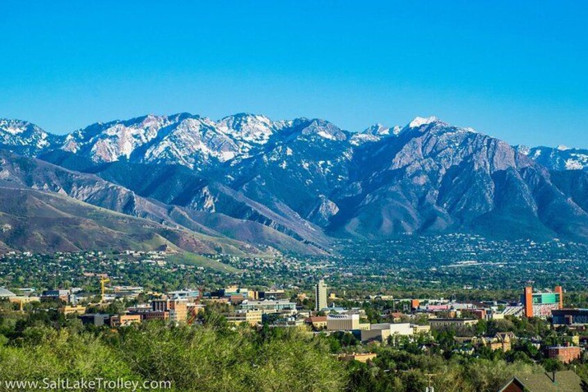 Experience breathtaking mountain vistas at a scenic overlook with City Sights—your guide shares the best vantage points for panoramic views of Salt Lake City and the Wasatch Range. 2
