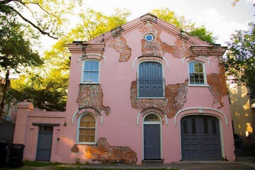 The carriage house for Joseph Carroll's mansion.