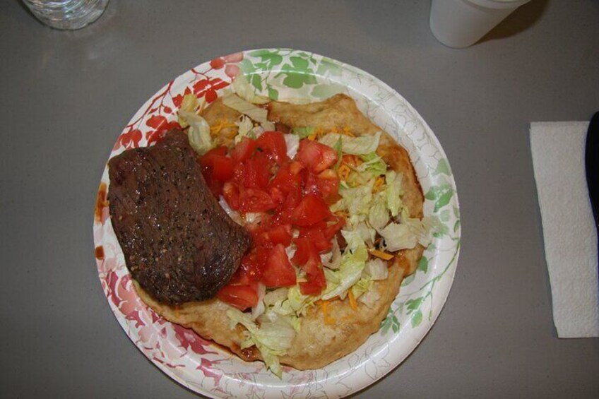 Navajo Taco & Steak Dinner