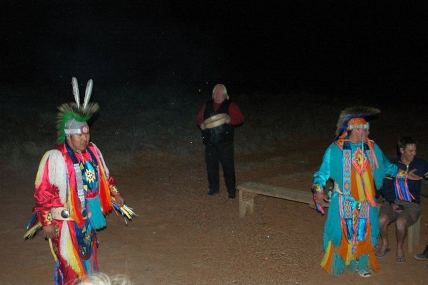 Dancing & Drumming in Monument Valley 2