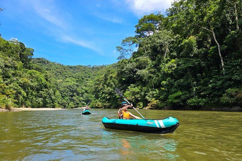 Tour to a waterfall and Embera village with lunch included 2