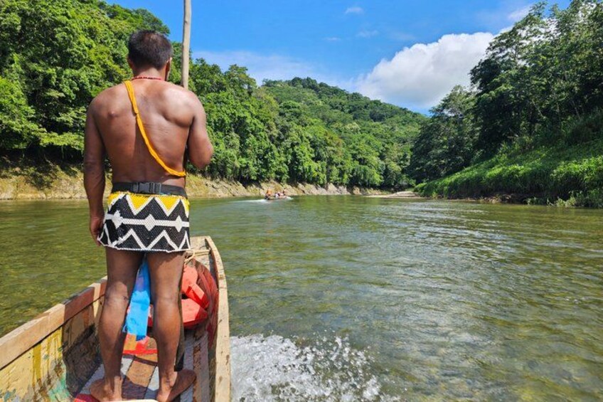 Tour to a waterfall and Embera village with lunch included 1