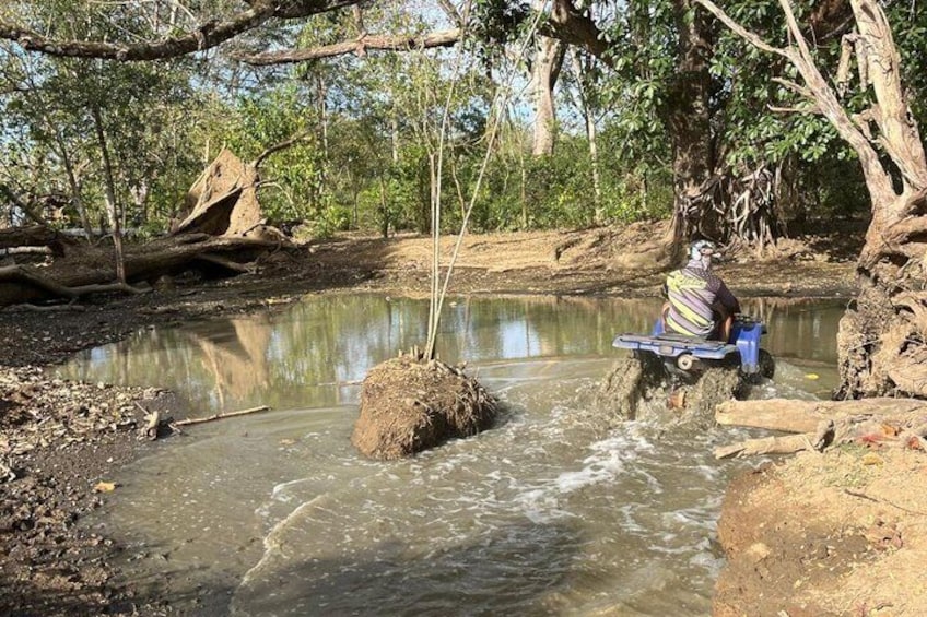 ATV River, Beach, Jungle Adventure and Crocodiles Hotspot from San Jose 2