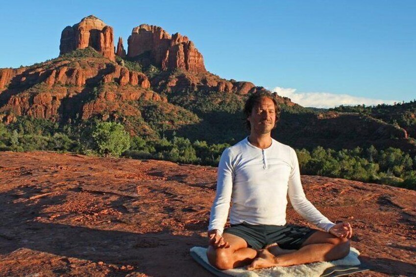 Meditate in powerful vortex sites of Sedona