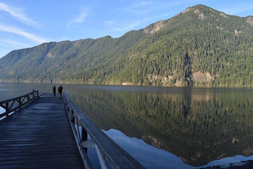 Lake Crescent Lodge dock 3