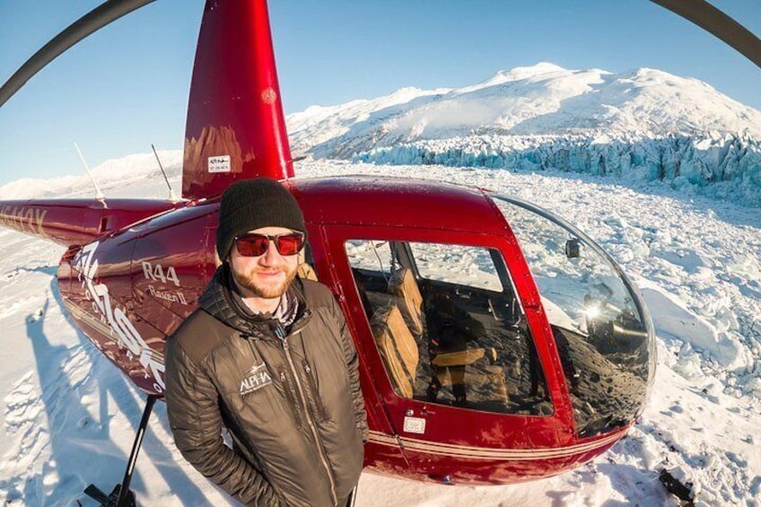 Helicopter Glacier Dogsled + Knik Glacier Landing- Anchorage Area 2
