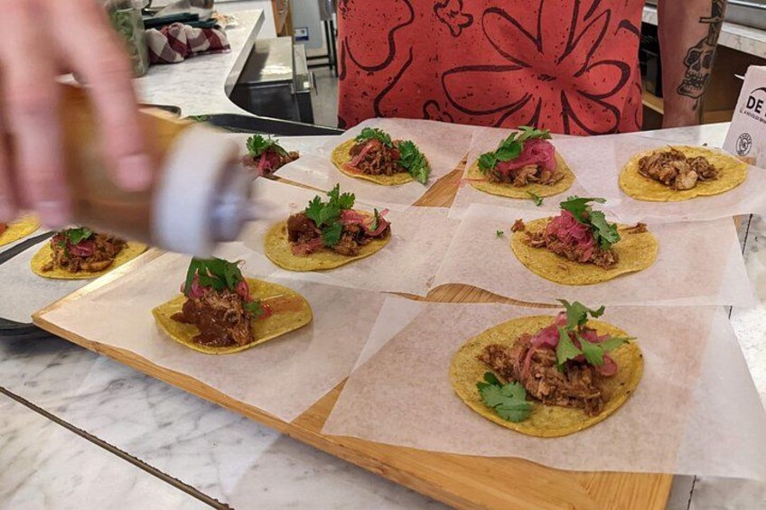Authentic Mexican tacos 3