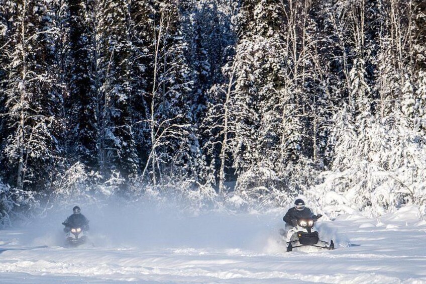 Winter wonderland in North Pole. 2
