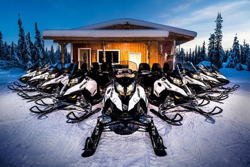 Ride in style and comfort on these deluxe touring snowmobiles. 5