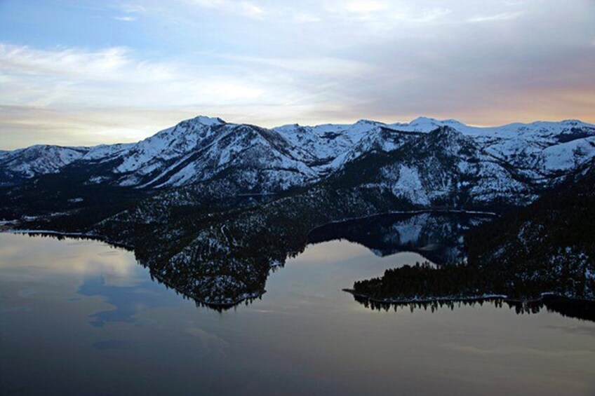 Emerald Bay in winter, Lake Tahoe 1