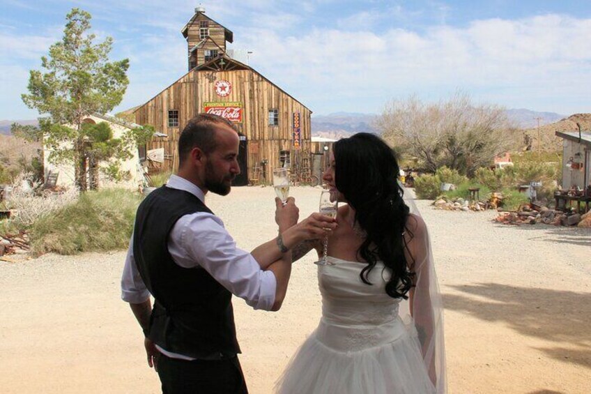 Wedding Ceremony: Nelson Ghost Town