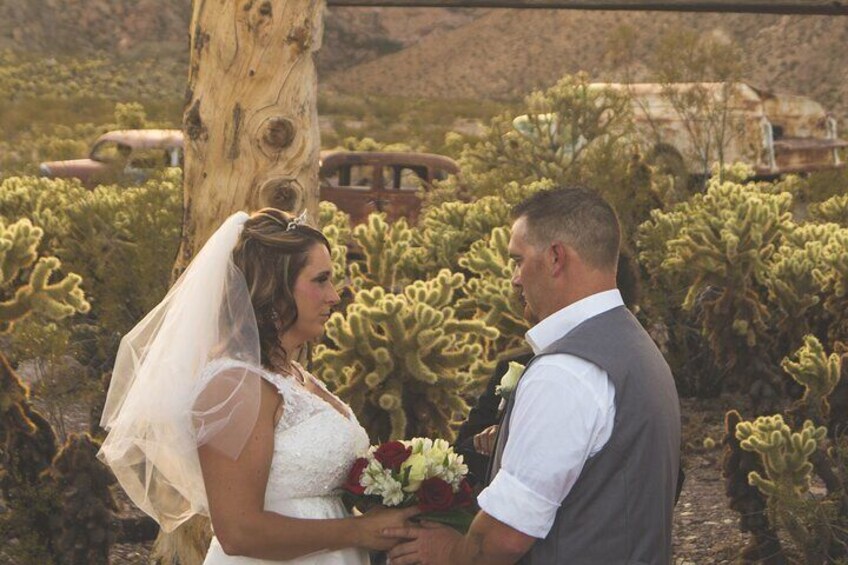 Wedding Ceremony: Nelson Ghost Town