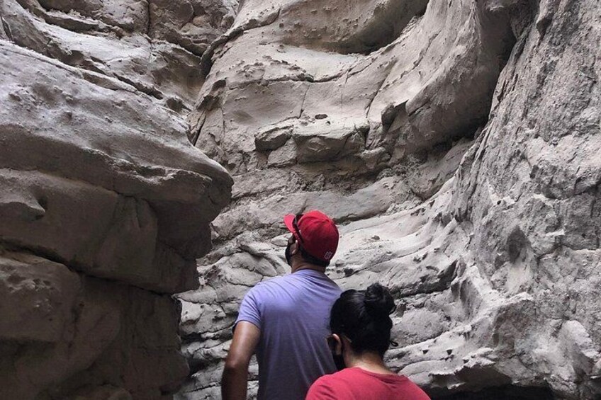 The forces of nature...wind, flash floods, and tectonic movement have carved out this incredible landscape. 1