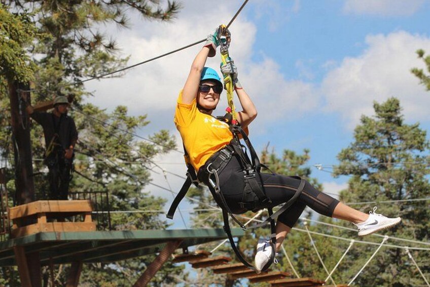 Zipline Tour - 9 high-speed ziplines & fun suspension bridge 1