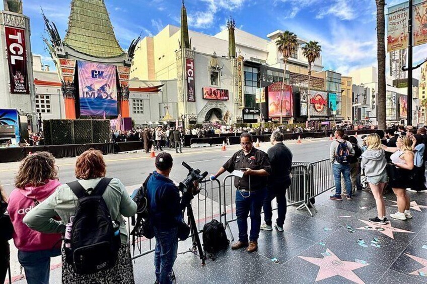 Explore the Hollywood Walk of Fame and get a chance to see Movie Premiere at the Chinese Theatre. 2
