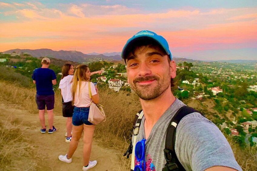 See wonderful views of the LA Skyline in the Beautiful Park we visit. 1