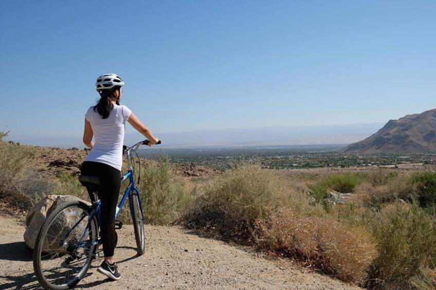 Great views of the entire Coachella Valley from the Indian Canyons