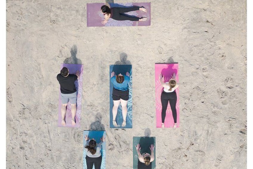 Small Group Beach Yoga in San Diego 4