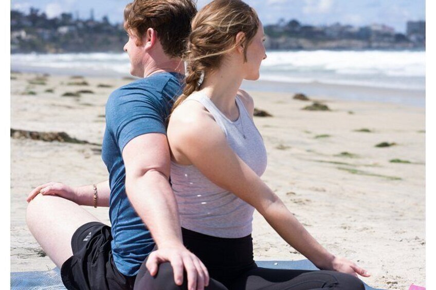 Small Group Beach Yoga in San Diego 5