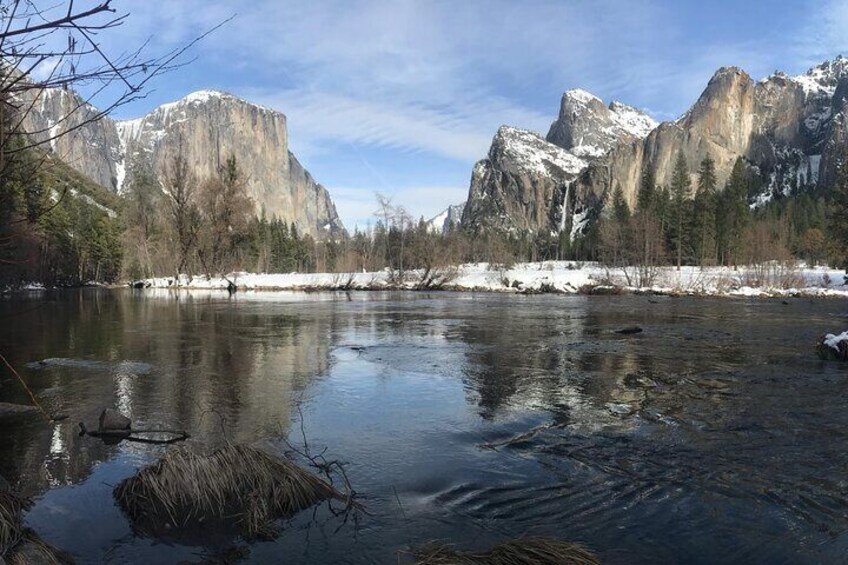 Yosemite Valley In Winter