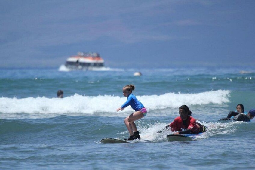 Outrageous Surf ScHool Lesson on Lahaina Side 4