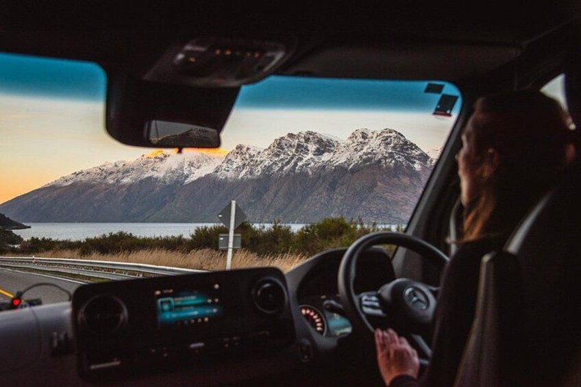 Professional drivers and entertaining guides. 2