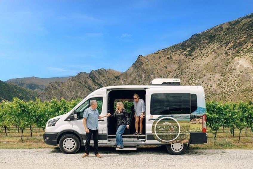Step out of the vane and straight into some of the best Vineyards Central Otago has to offer 2