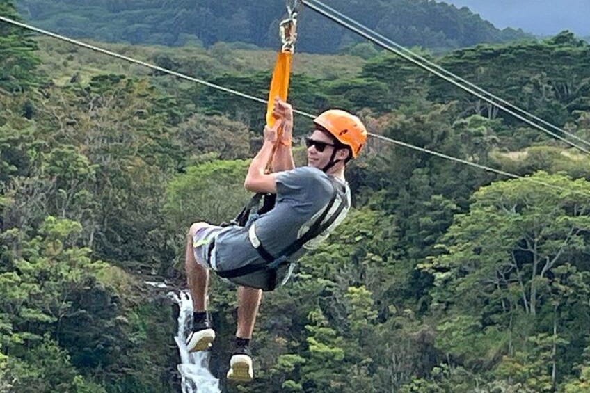 Big Island: 8-Zipline & Suspension Bridge Waterfall Adventure 4