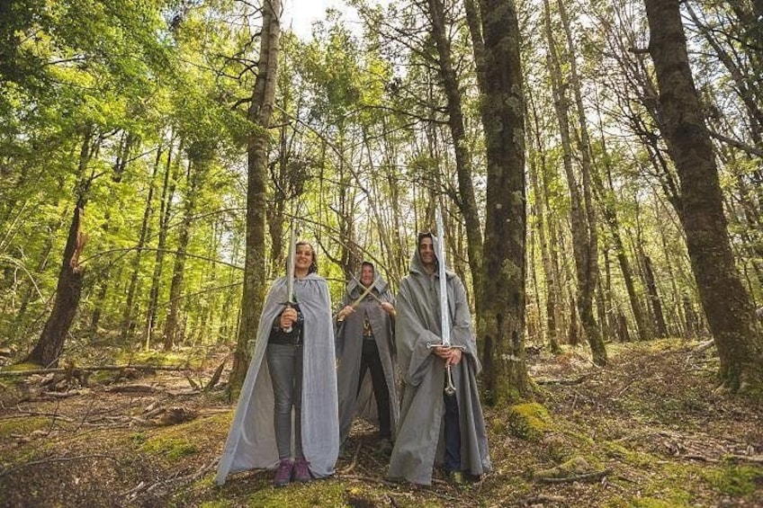 Fun and games in Lothlorien Forest, Mt Aspiring National Park 2