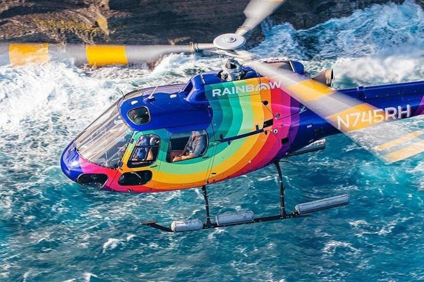 Oahu: 60 Min Royal Crown Helicopter Tour - Doors Off or On 4