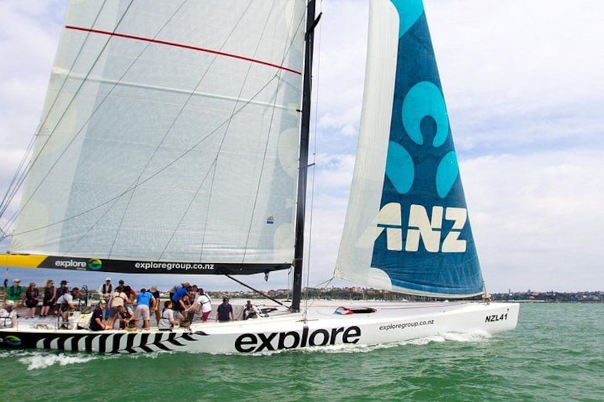 America's Cup Sailing Experience on Auckland's Waitemata Harbour 2