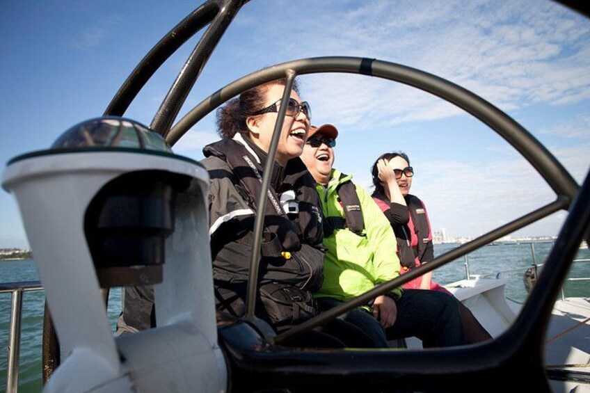 America's Cup Sailing Experience on Auckland's Waitemata Harbour 2