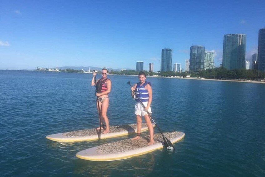 Magic Island Honolulu Stand Up Paddling 2