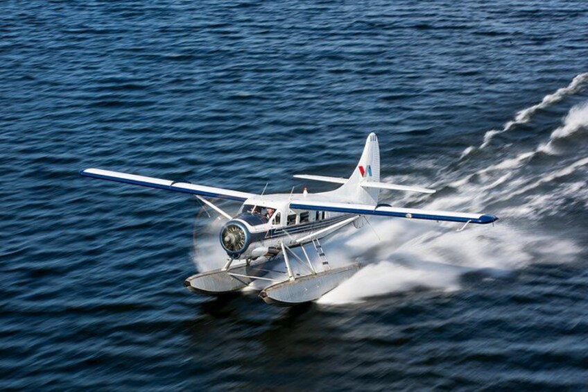 Floatplane taking off 1