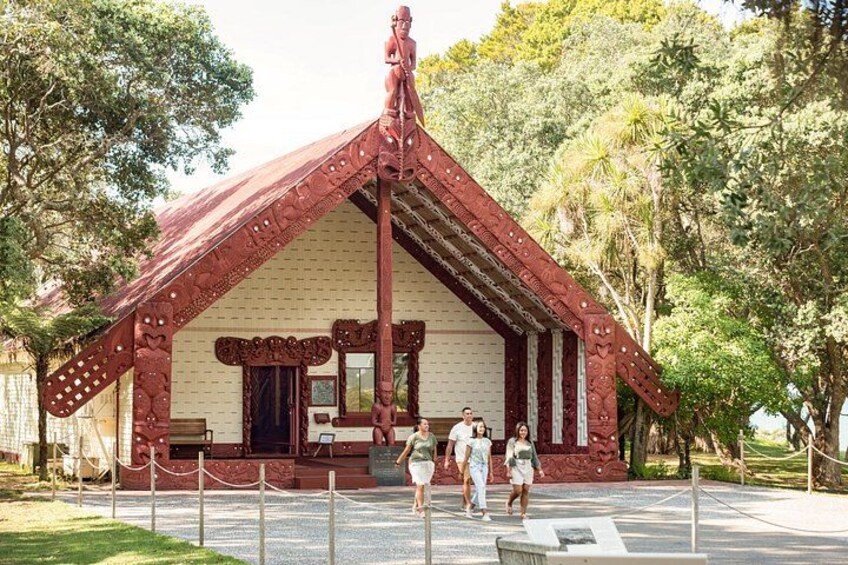 Te Whare Rūnanga (carved meeting house) 3