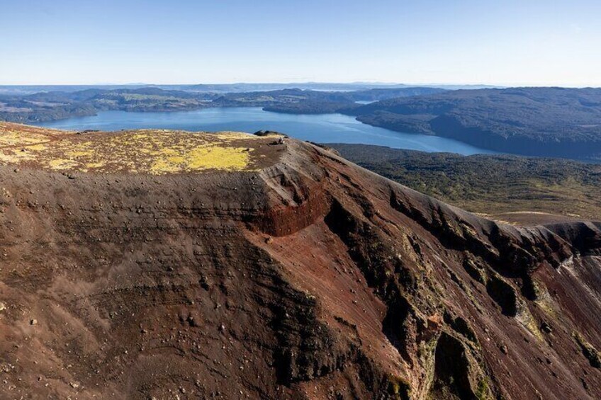 Mount Tarawera Volcanic Adventure by Helicopter