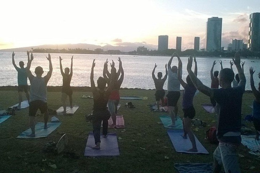 Sunset Yoga Flow at Magic Island 2