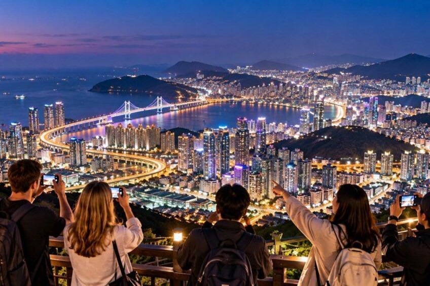 Small group Busan Highlights with Food Market Tour and Night View 1