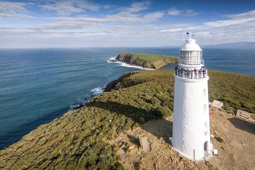 Cape Bruny Lighthouse Tours. Exclusive to Bruny Island Safaris. 1